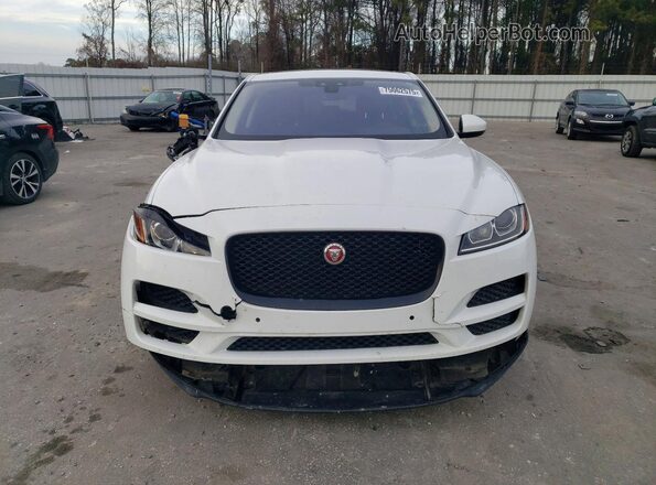 SADCJ2FX4KA360450 2019 JAGUAR F-PACE White Вид ззаду