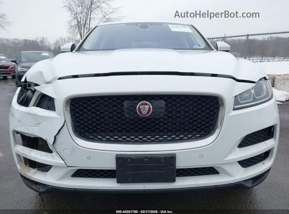 SADCJ2FXXKA356449 2019 JAGUAR F-PACE White ხელსაწყოთა პანელის ხედი