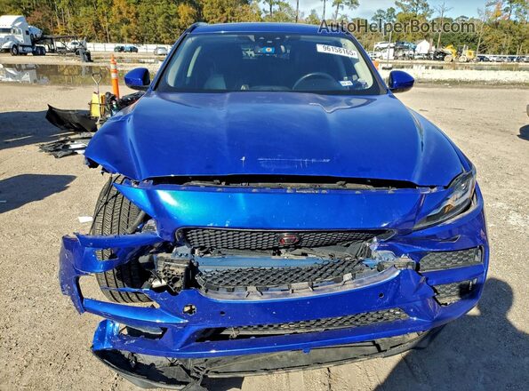 SADCK2FX6JA269689 2018 JAGUAR F-PACE Blue Vista frontal