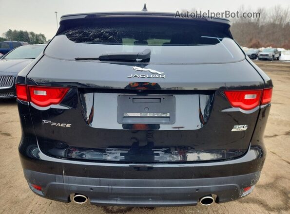 SADCL2BV1HA495778 2017 JAGUAR F-PACE Черный Вид сзади