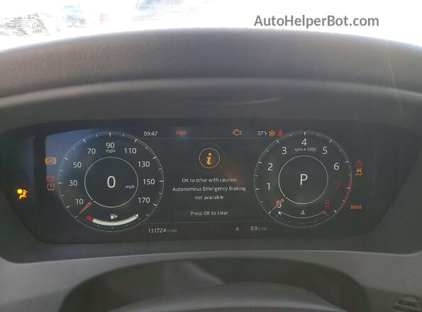 SADCL2GX4KA601612 2019 JAGUAR F-PACE White 