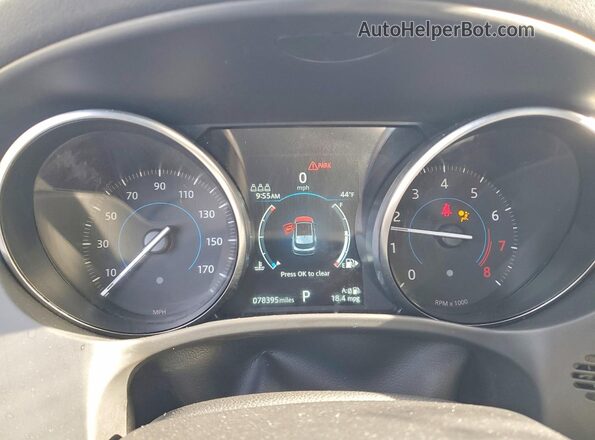 SADCL2GX6KA369837 2019 JAGUAR F-PACE Серый 