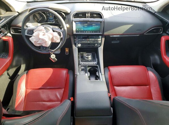 SADCL2GX6KA369837 2019 JAGUAR F-PACE Серый 