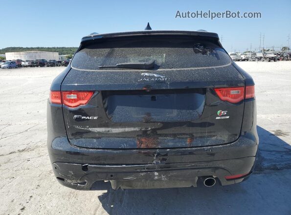 SADCM2BV6HA897521 2017 JAGUAR F-PACE Черный Вид сзади