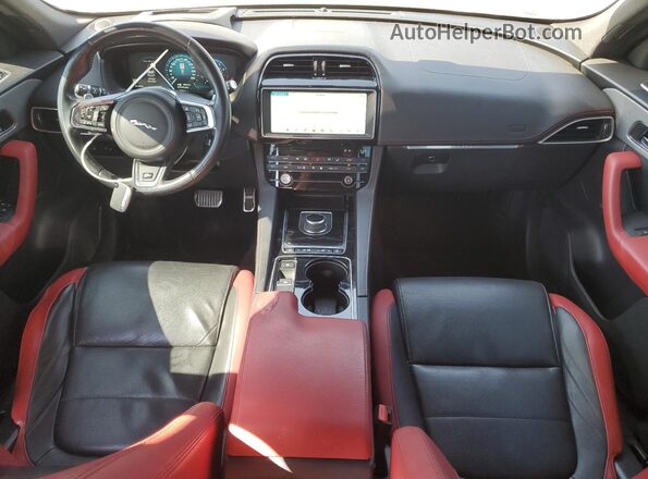 SADCM2BV6HA897521 2017 JAGUAR F-PACE Черный Вид панели приборов