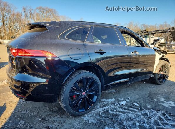 SADCM2FV5KA357238 2019 JAGUAR F-PACE Black Trasero derecho