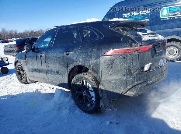 SADCT2EX1RA725107 2024 JAGUAR F-PACE Black Tył lewy