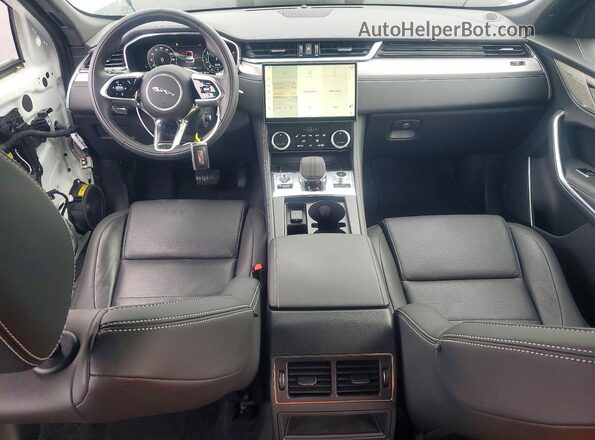 SADCT2EX1RA727018 2024 JAGUAR F-PACE White Widok deski rozdzielczej