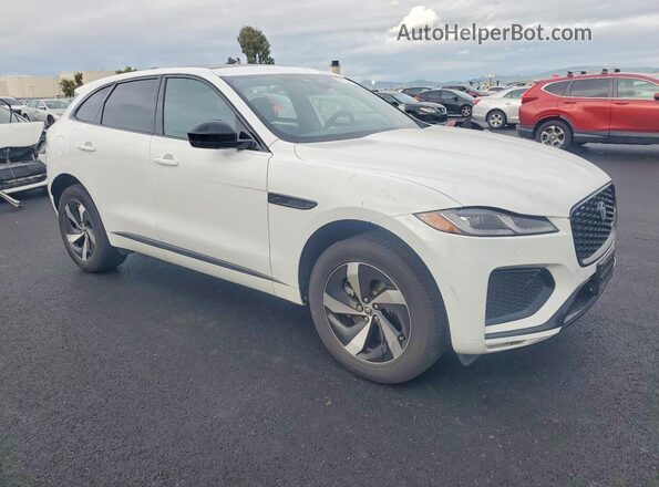 SADCT2EX1RA727018 2024 JAGUAR F-PACE White Przód prawy