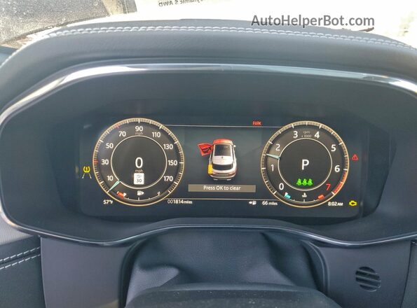 SADCT2EX6TA757638 2026 JAGUAR F-PACE Черный Вид щитка приборов