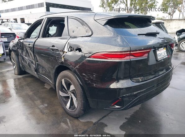 SADCT2EX8RA720602 2024 JAGUAR F-PACE Black Tył lewy