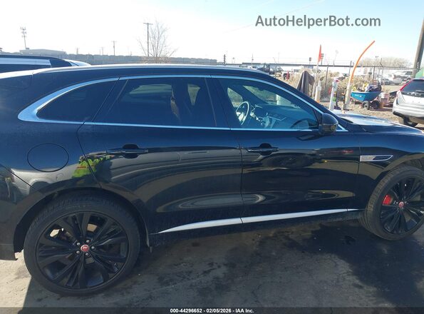 SADCT2FU2PA708060 2023 JAGUAR F-PACE Black Панорамний вид салону 360°