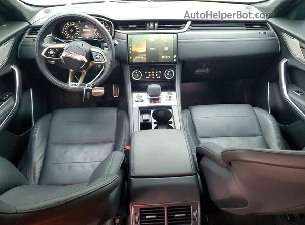 SADCZ2EE5PA714105 2023 JAGUAR F-PACE Black წინა პანელის ხედი