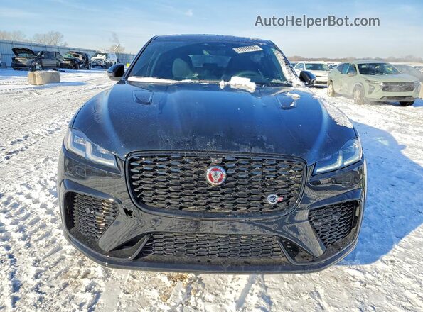 SADCZ2EE9PA708162 2023 JAGUAR F-PACE Black წინა ხედი