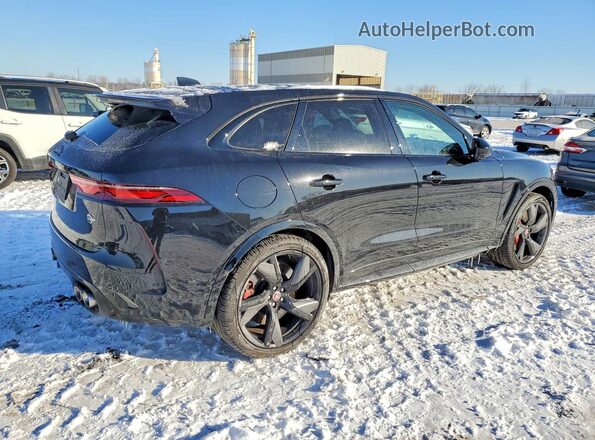 SADCZ2EE9PA708162 2023 JAGUAR F-PACE Black უკანა მარჯვენა