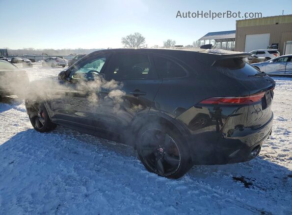 SADCZ2EE9PA708162 2023 JAGUAR F-PACE Black უკანა მარცხენა