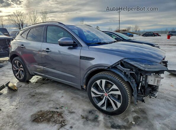 SADF12GX9M1021777 2021 JAGUAR E-PACE Gray Przód prawy