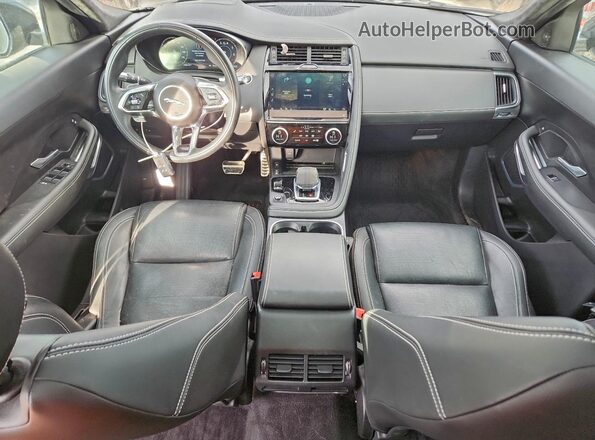 SADF12GX9M1021777 2021 JAGUAR E-PACE Gray Widok deski rozdzielczej