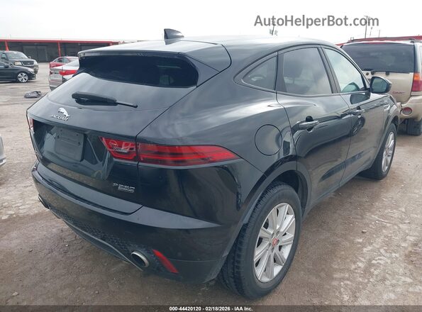 SADFJ2FX0K1Z42302 2019 JAGUAR E-PACE Black უკანა მარჯვენა