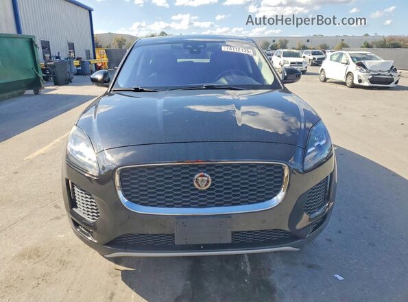 SADFJ2FX1J1Z30979 2018 JAGUAR E-PACE Black Вид спереду