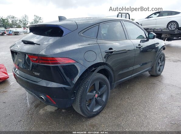 SADFJ2FX1K1Z67726 2019 JAGUAR E-PACE Black Հետևի աջ