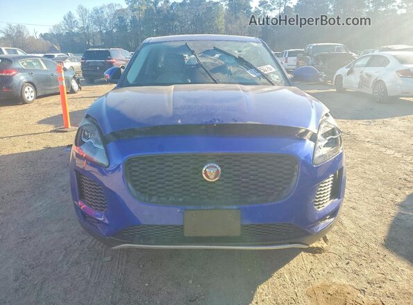 SADFJ2FX3K1Z40690 2019 JAGUAR E-PACE Синий Вид спереди