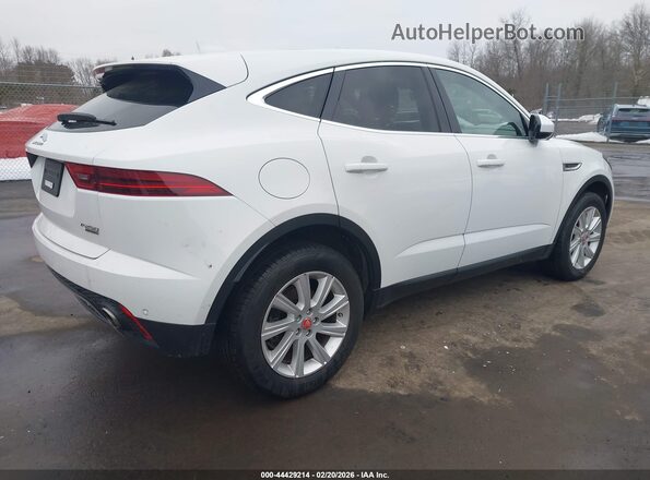 SADFJ2FX3K1Z47493 2019 JAGUAR E-PACE White უკანა მარჯვენა