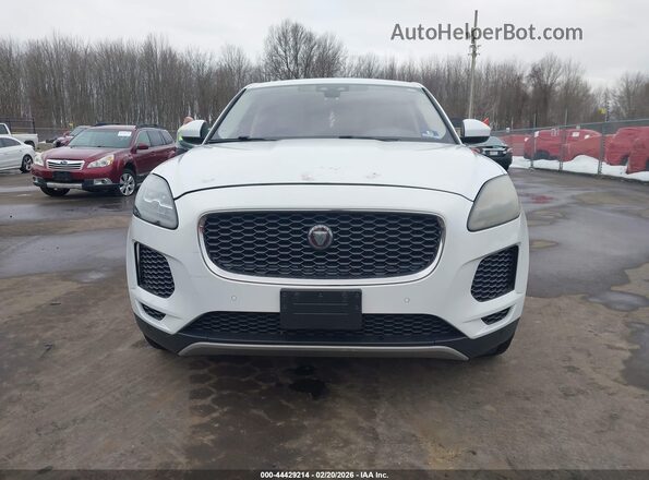 SADFJ2FX3K1Z47493 2019 JAGUAR E-PACE White ხელსაწყოთა პანელის ხედი