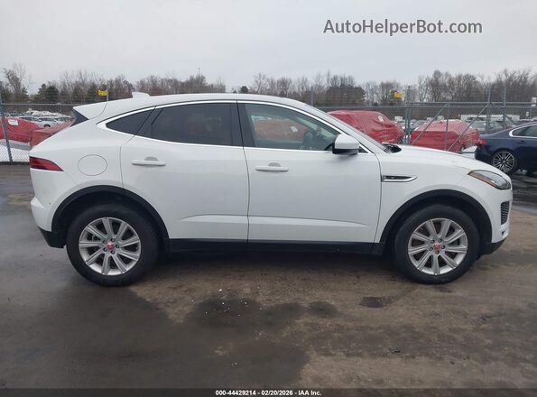 SADFJ2FX3K1Z47493 2019 JAGUAR E-PACE White უკანა სალონის ხედი