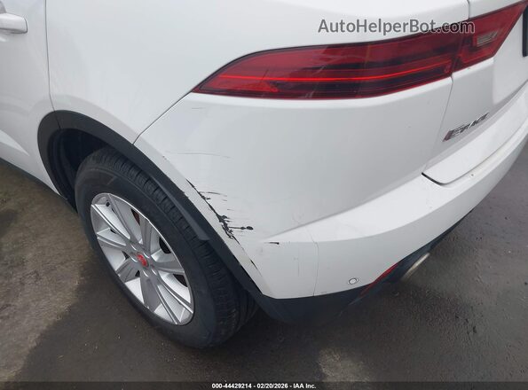 SADFJ2FX3K1Z47493 2019 JAGUAR E-PACE White წინა ხედი