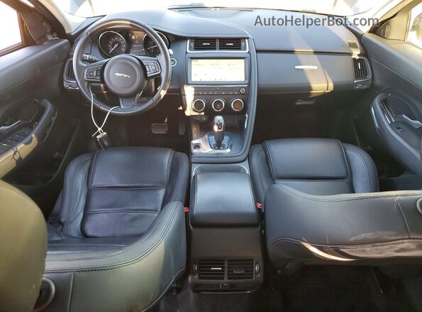 SADFJ2FX9K1Z40600 2019 JAGUAR E-PACE Черный Вид панели приборов
