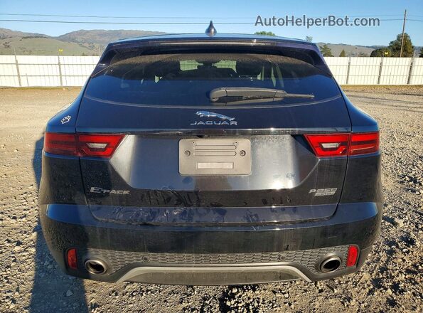 SADFJ2FX9K1Z40600 2019 JAGUAR E-PACE Черный Вид сзади