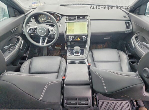 SADFL2FX6R1048521 2024 JAGUAR E-PACE Blue Dashboard view