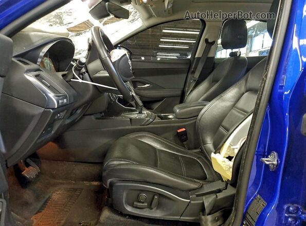 SADFP2FX0K1Z43609 2019 JAGUAR E-PACE Blue წინა სალონის ხედი
