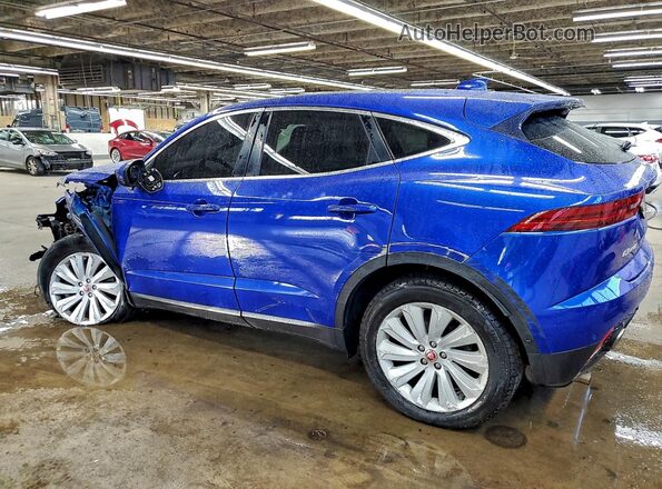 SADFP2FX0K1Z43609 2019 JAGUAR E-PACE Blue უკანა მარცხენა