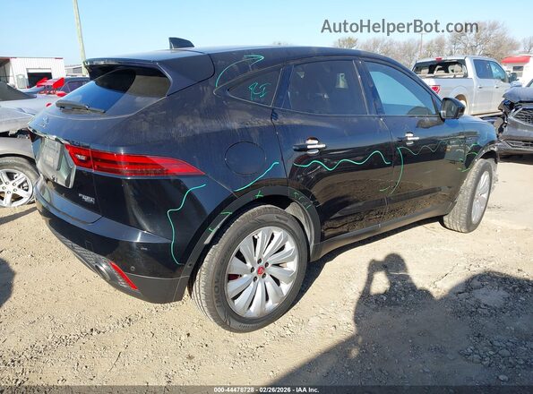 SADFP2FX1L1013249 2020 JAGUAR E-PACE Black უკანა მარჯვენა