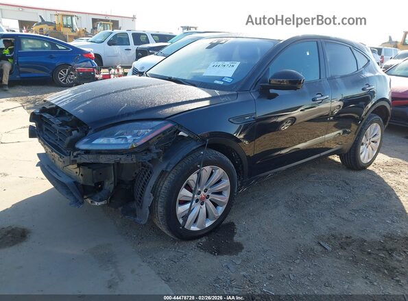 SADFP2FX1L1013249 2020 JAGUAR E-PACE Black წინა მარცხენა ხედი სამი მეოთხედიდან