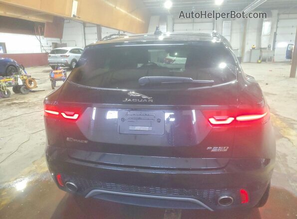 SADFP2FXXL1015209 2020 JAGUAR E-PACE Black Вид ззаду