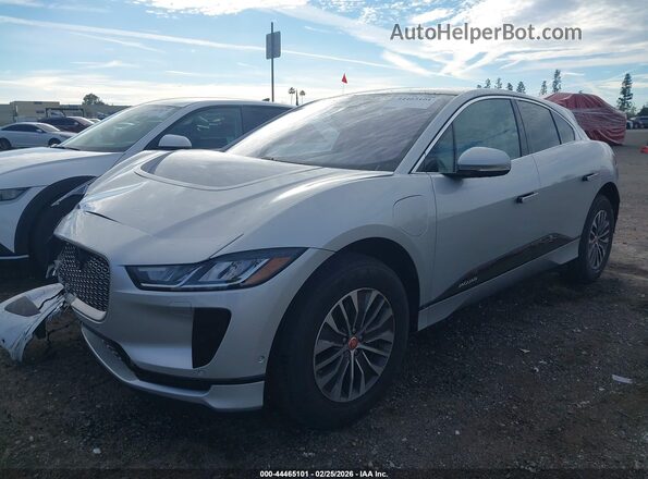 SADHB2S10L1F81729 2020 JAGUAR I-PACE Silver Առջևի ձախ երեք քառորդ տեսարան