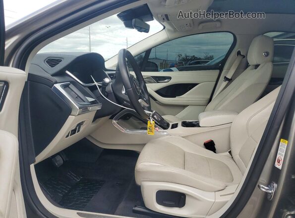 SADHB2S14L1F84763 2020 JAGUAR I-PACE Tan Սալոնի դիմացի տեսք