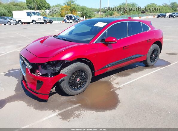 SADHB2S1XL1F83472 2020 JAGUAR I-PACE Red Przód lewy