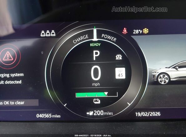 SADHD2S11L1F80423 2020 JAGUAR I-PACE Белый 