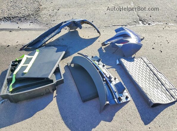 SADHM2S19R1632600 2024 JAGUAR I-PACE Синий Вид подкапотного пространства