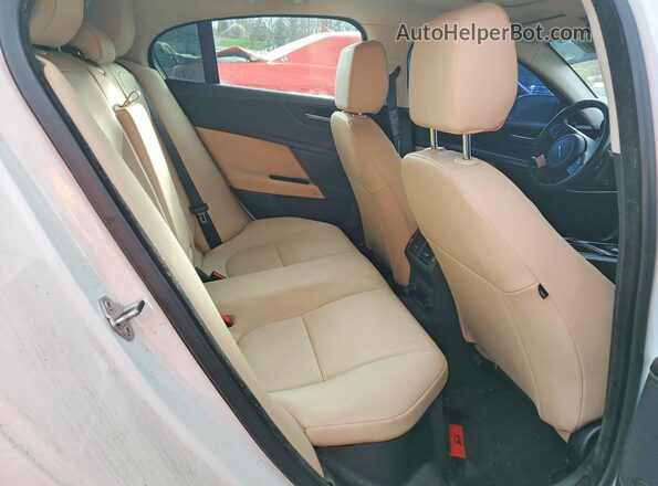 SAJAD4BN4HA978260 2017 JAGUAR XF White Widok tylnych siedzeń