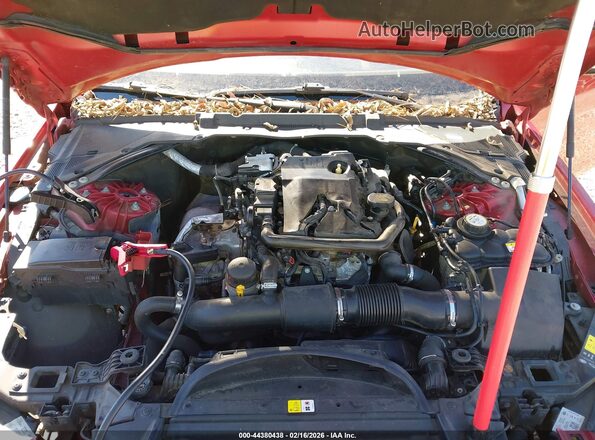 SAJAD4FX3KCP49091 2019 JAGUAR XF Red უკანა ხედი