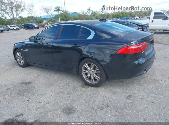 SAJAD4FX4JCP31701 2018 JAGUAR XF Black Задня ліва чверть