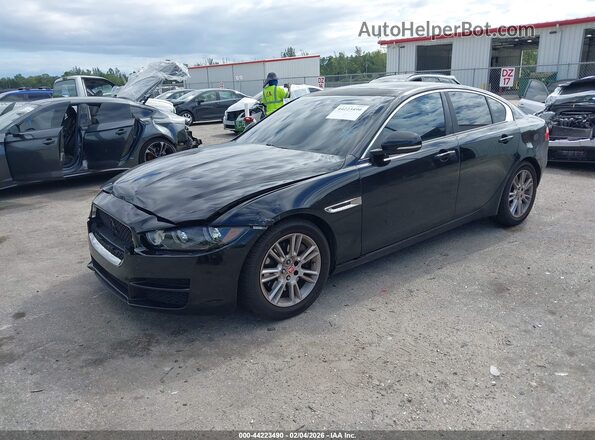 SAJAD4FX4JCP31701 2018 JAGUAR XF Black Передня ліва чверть