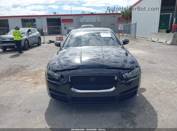 SAJAD4FX4JCP31701 2018 JAGUAR XF Black Вид щитка приладів