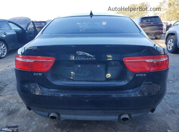 SAJAD4FX7JCP38402 2018 JAGUAR XF Black უკანა ხედი