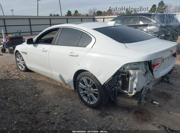 SAJAD4FX9JCP32648 2018 JAGUAR XF Белый Задняя левая четверть